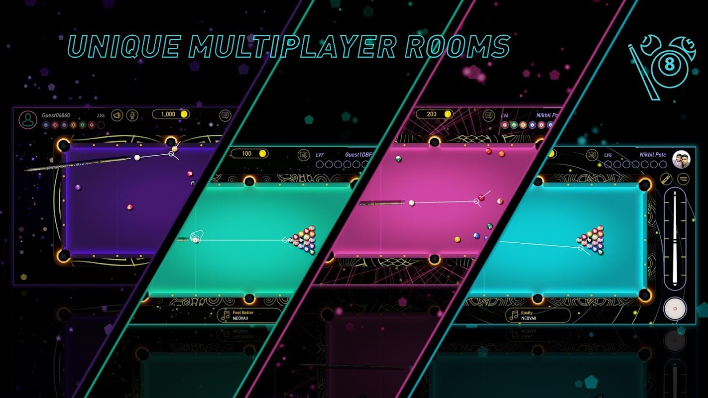 Sky 8 Ball Pool Game